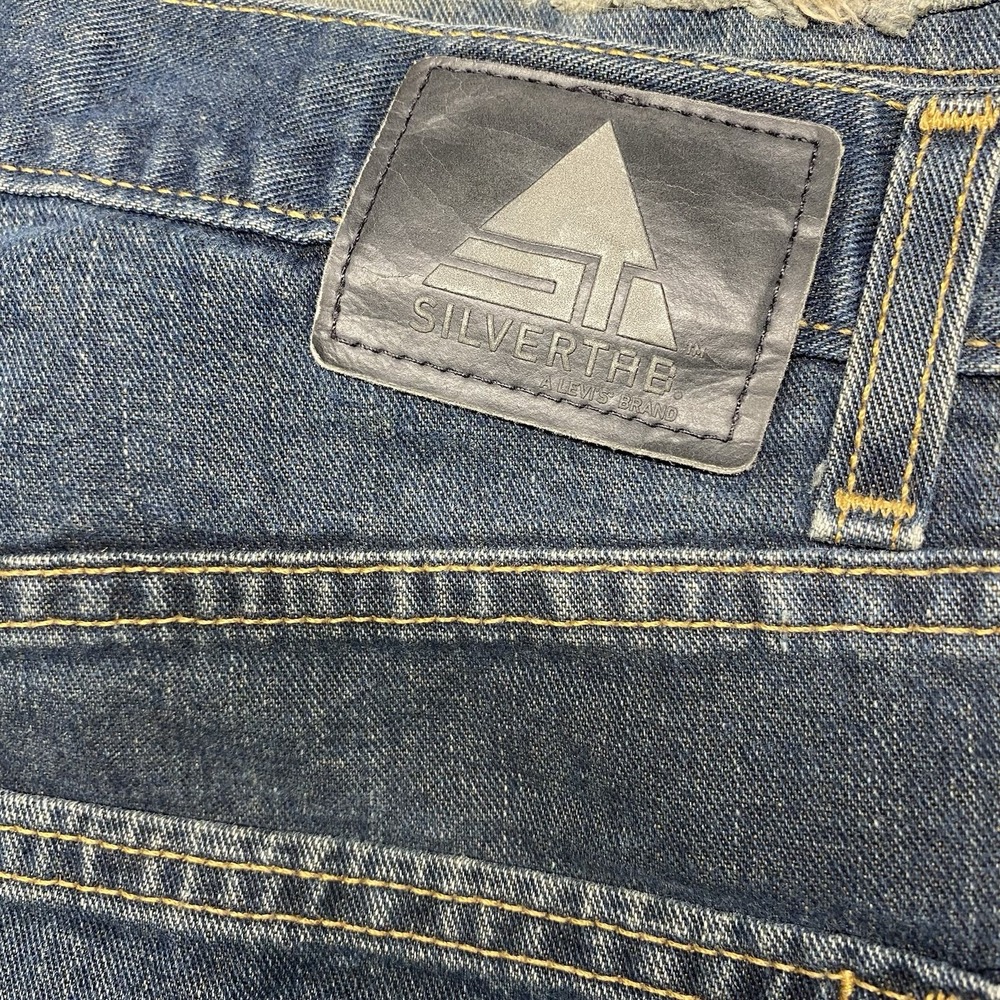 Vintage Levis Silver Tab Jeans Mens 38x30 Oversized Fit Baggy Loose Denim USA - Picture 2 of 16